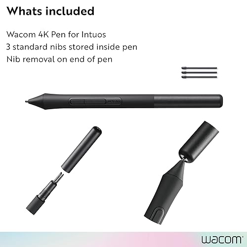 Wacom LP1100K 4K Pen for Intuos Tablet Black in Oman Whizz Styluses