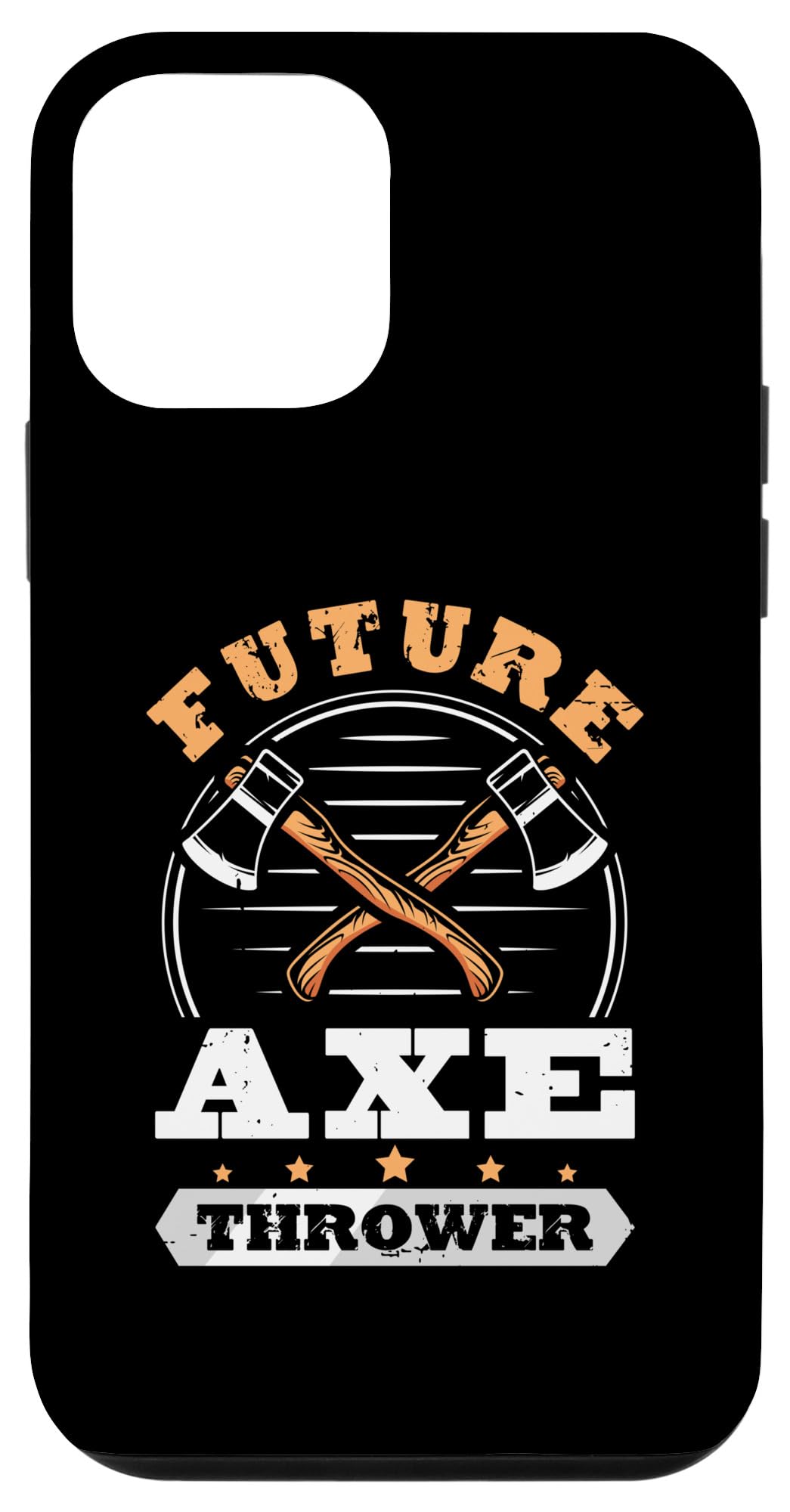 Future Axe Thrower Girl Boy Axe Throwing Case for iPhone 12 mini