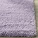 SAFAVIEH California Shag Collection Accent Rug - 3' x 5', Lilac, Non-Shedding & Easy Care, 2-inch Thick Ideal for High Traffic Areas in Entryway, Living Room, Bedroom (SG151-7272)