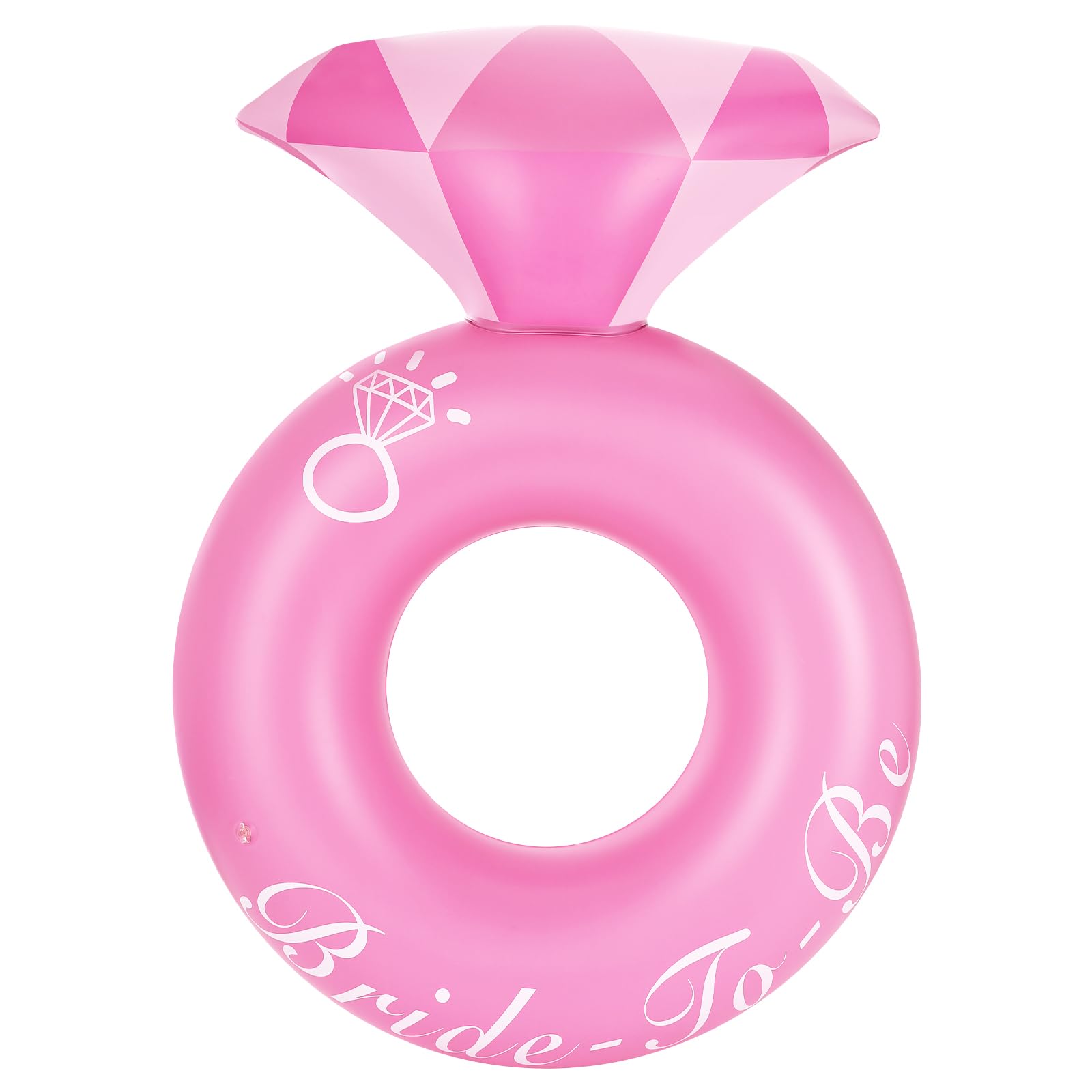 HeySplash Pool Floats, Inflatable Diamond Ring Pool Float, Large ...