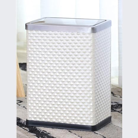 Amazon 揺れ型ゴミ箱 ステンレス古紙バケツ 革製マルチスタイル収納バケツ22 5 16 31 3cm Cqqo Color D フタ付きゴミ箱 オンライン通販