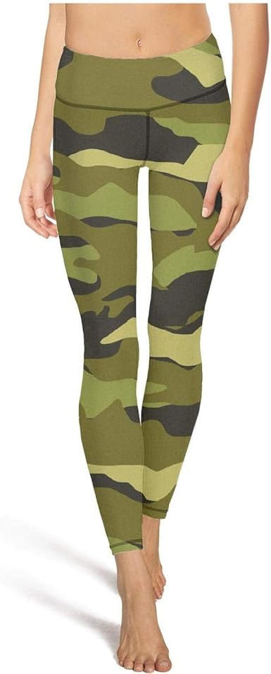 camo capri yoga pants