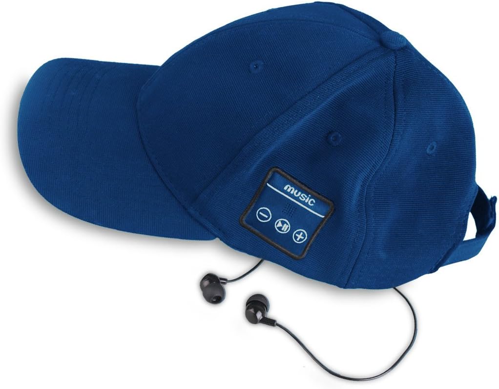 Baseball Hats with Bluetooth Earbuds Earphone for Sport Workout FoYoung Running Headphones Bluetooth Hats Hands Free Sport Headset