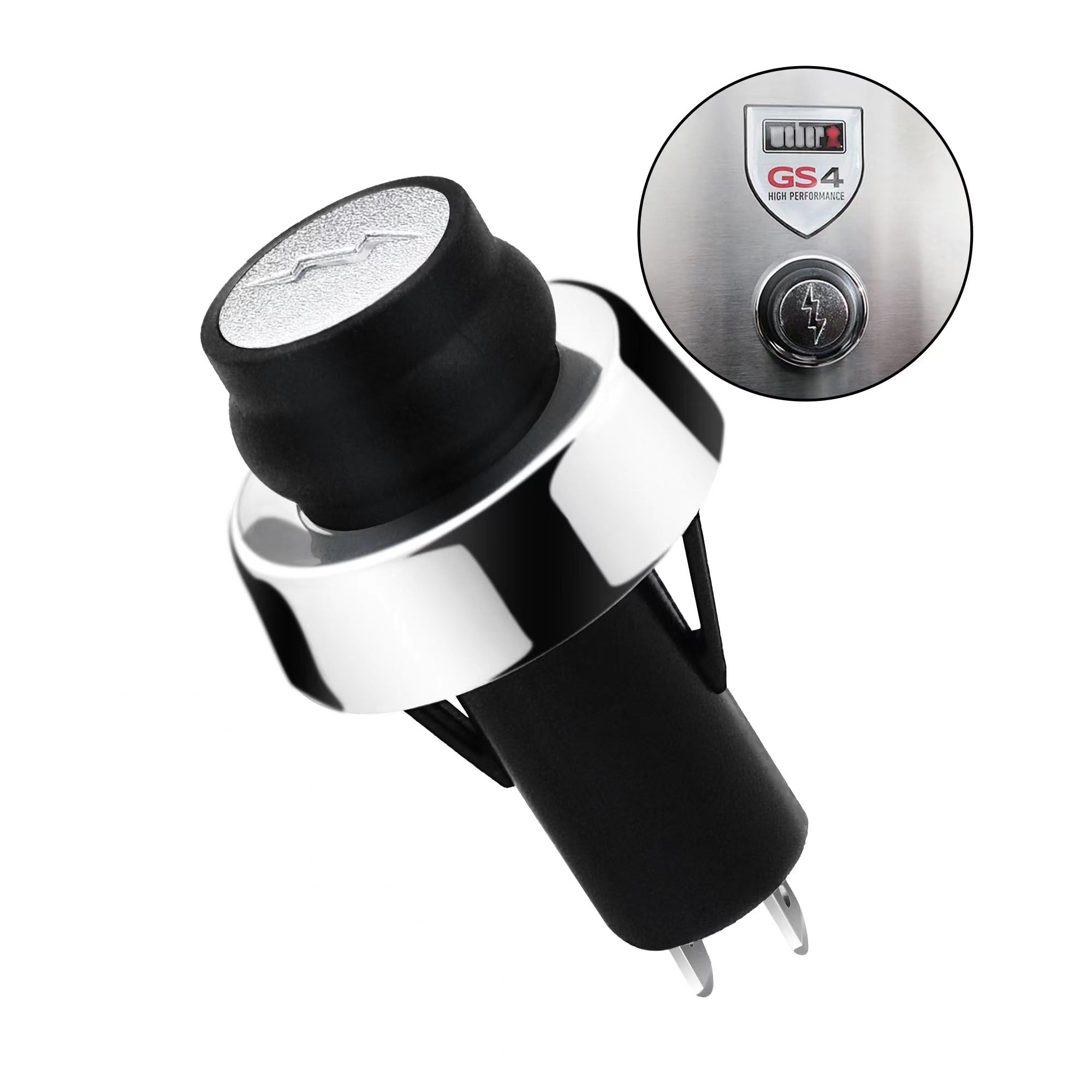 Photo 1 of 66220 Igniter Switch for Weber, GS4 Igniter Button for Weber Genesis II & Spirit II Grills (2017-Newer), as E/S-210 310 410 315 335 330 435, Grill Igniter Push Button Replacement for Weber 45010001