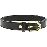 FASHIONGEN - Women genuine Italian leather belt LUNA, Made in France
