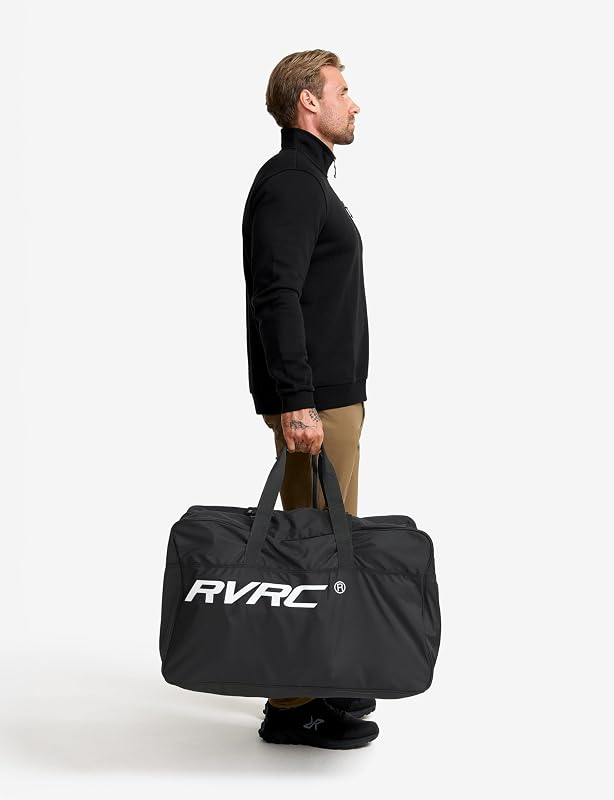 Flexi Bag, Bolsa de Equipo Duradera y práctica, Bolsa Multifuncional con Amplio Espacio de Almacenamiento y Alta Durabilidad, organización y los Viajes, Black, 90L