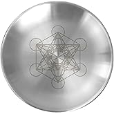 5.5inch Altar Ritual Plate Dish Stainless Steel Flat Bowl Round Metal Jewelry Tray Prayer Astrology Tarot Offering Plate Ring
