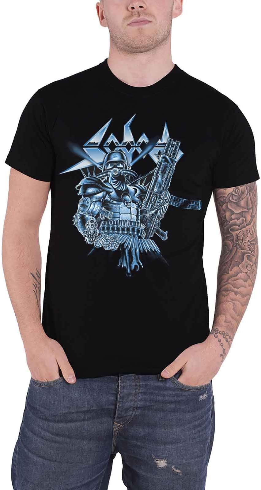 T Shirt Knarrenheinz Band Logo Official Mens Black