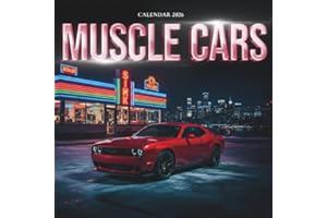 Muscle Cars Calendar 2026: 12 Months of Classic Power and American Speed