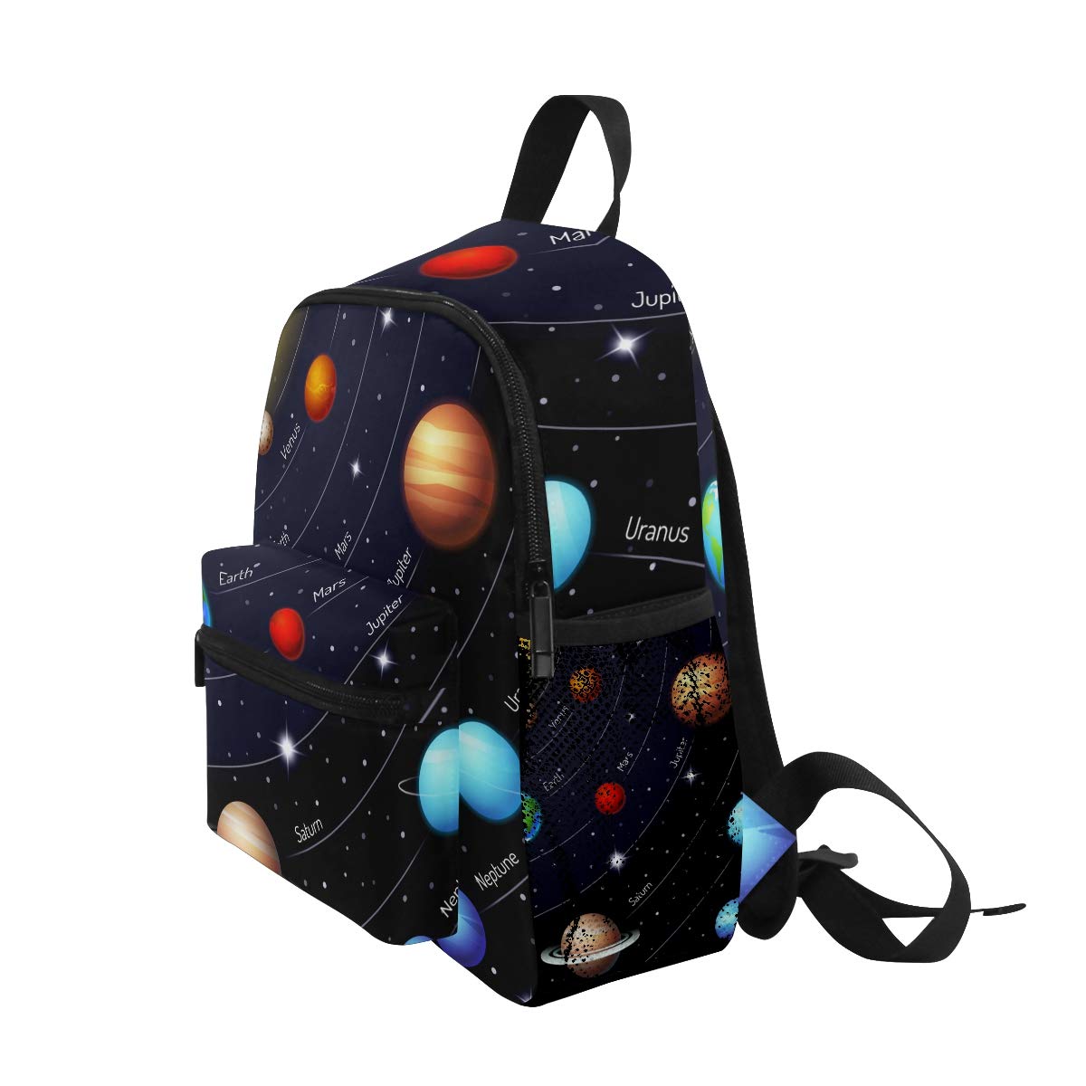 Folpply Kids School Bag Outer Space Solar System Preschool Backpacks Children Travel Daypack For Boys Girls Toys Games Dress Up Pretend Play