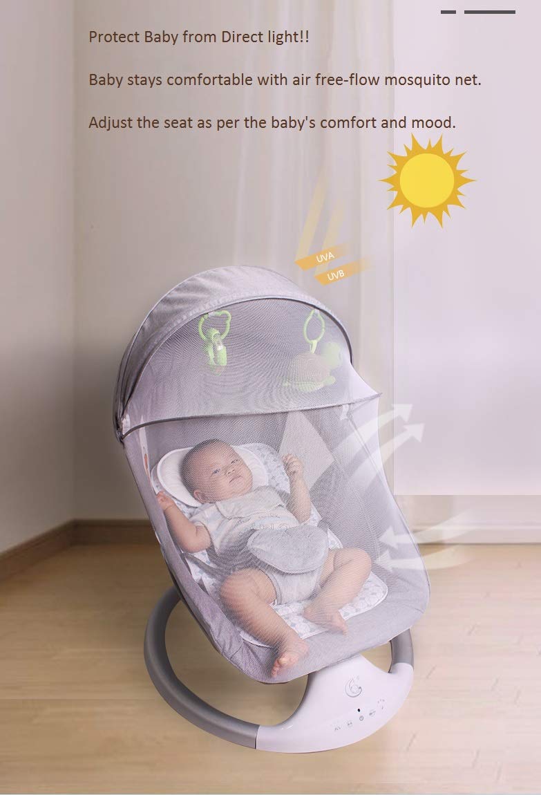 star and daisy baby rocker