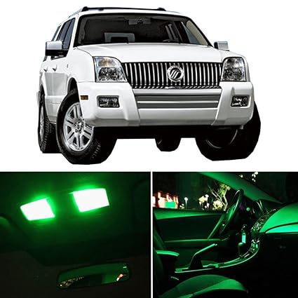 Amazon Com Cciyu 16 Pack Green Led Package Kit Led Interior
