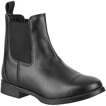 Kinder Reitstiefeletten Jodhpur Companion Kunstleder schwarz