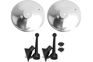 GOWENIC Car Cymbal Air Vent, Mini Drum Crash Cymbal for Car Vent, Symbol Drum Air, Crash Dash Board Symbol, Cool Interior Acc