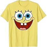 Spongebob Squarepants Large Smiling Face T-Shirt T-Shirt