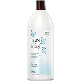Bain de Terre Jasmine Moisturizing Shampoo, Luxurious Hydration for Dry Hair with Argan & Monoi Oils, Paraben-Free, Color-Safe, Vegan