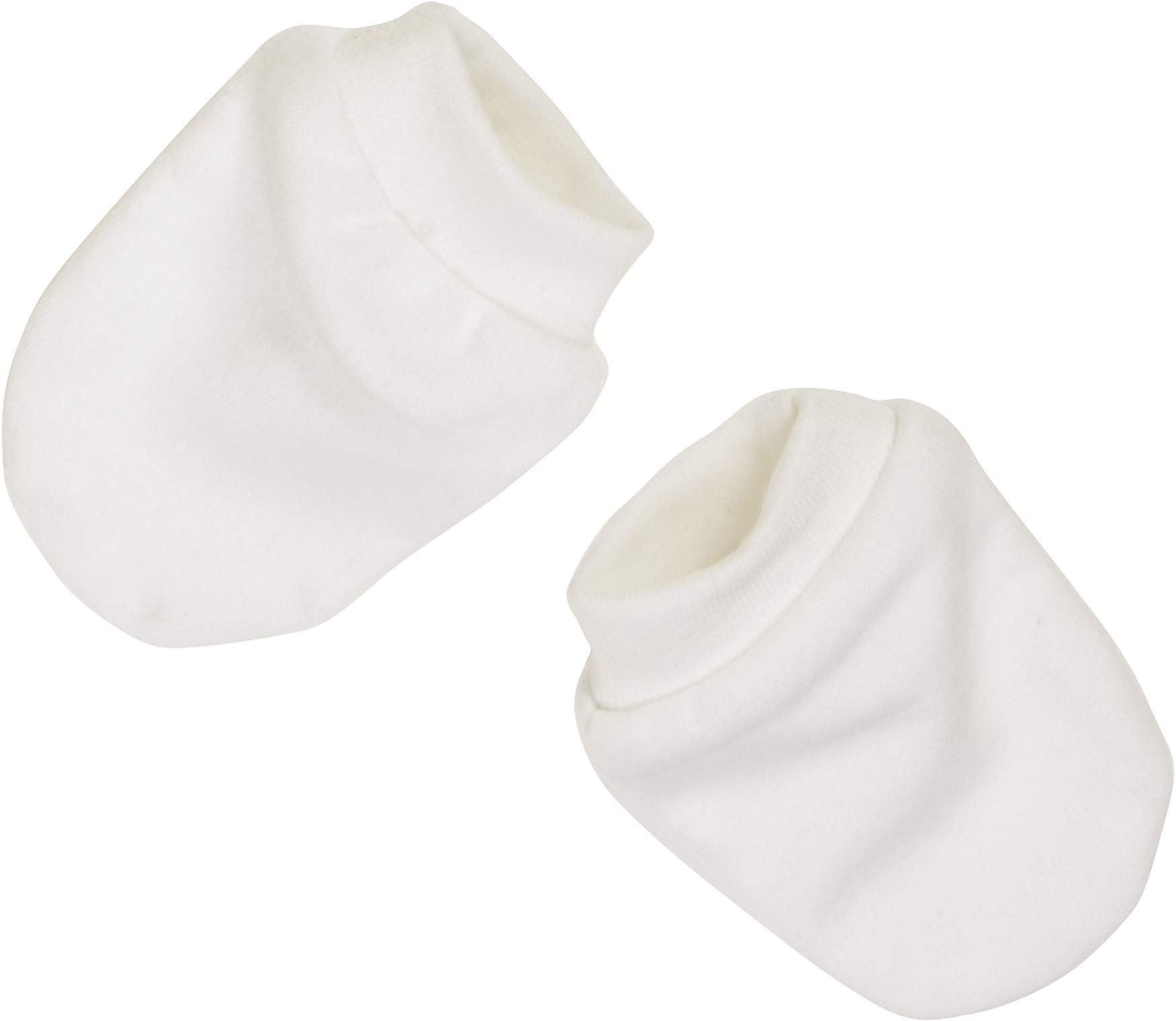 Playshoes Unisex Kid's Kratzfäustlinge Mittens, White, One Size