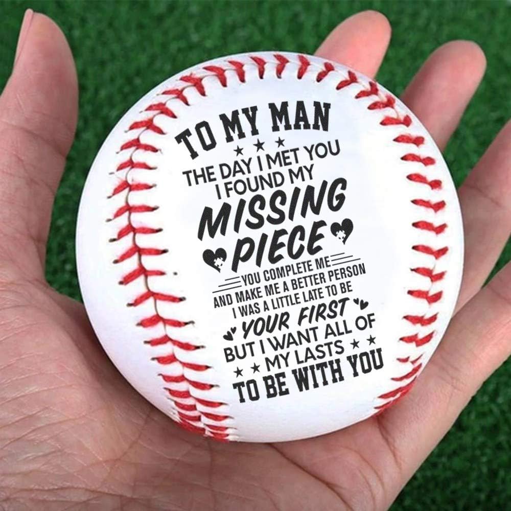 Sense Gifts To My Man Pelota de béisbol de 8 cm de diámetro para