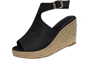 Womens Sandals Comfortable Platform Wedge Casual Sandal Beach Sandals Outdoor Fashion Summer Shoes Women