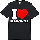 I Love Madonna Comfort Colors Adult Heavyweight T-Shirt