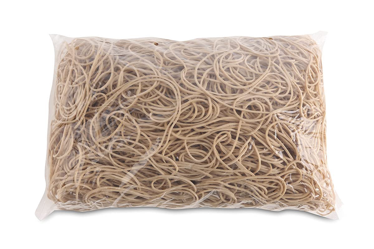 Rubber Bands OFFICE PRODUCTS Diameter 80mm 1,5x1,5mm 1000g Natural/Small Office Accessories/Type-Standard/Material-Rubber/Weight (g)-1000 / Colour-Natural/Size-1,5x1,5mm