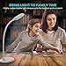 TaoTronics DL032 Dimmable Color LED Desk Lamp with Built-in 1000mAh Rechargeable Battery Flexible Gooseneck, Touch Control, 7W, Official Member of Philips Enabled Licensing Program