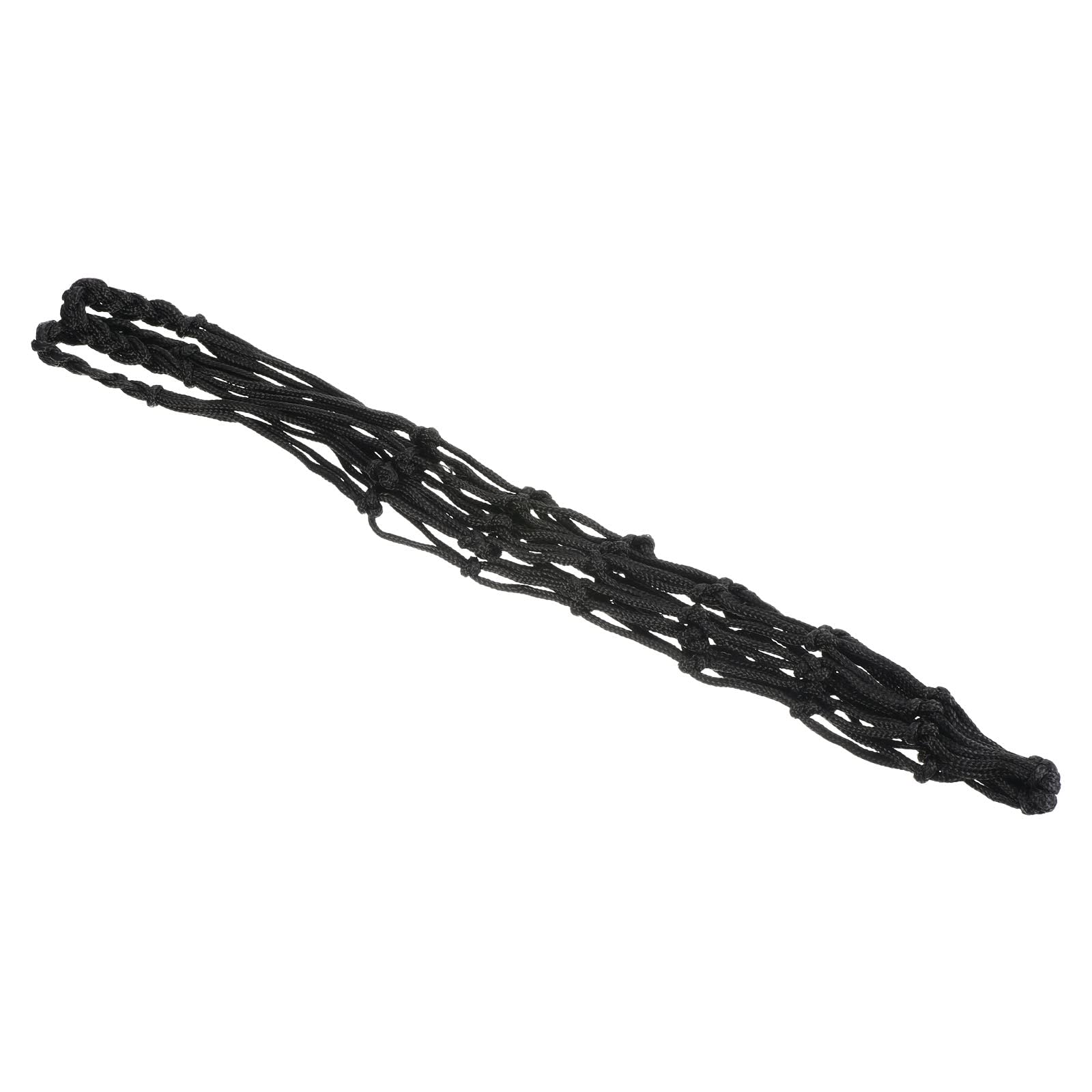 PATIKIL Basketball Net Bag, Mesh Storage Sports Carry Bag Durable PP Single Ball Carrier Sturdy Thickened for Volleyball Soccer Football, Black