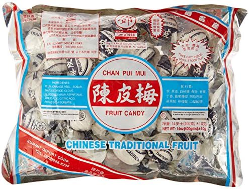 Chun Pui Mui Fruit Candy 14 Oz /400g z (Pack of 1)