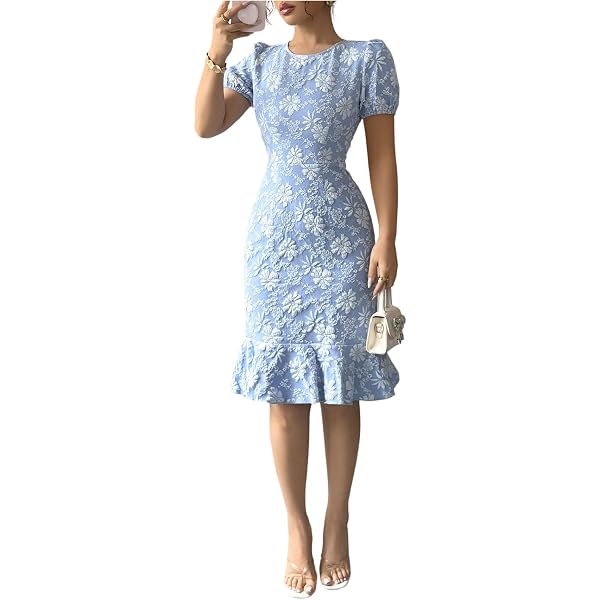 peter pan collar bodycon dress Kathy Peter Pan Collar V-neck Midi Dress FOIOR