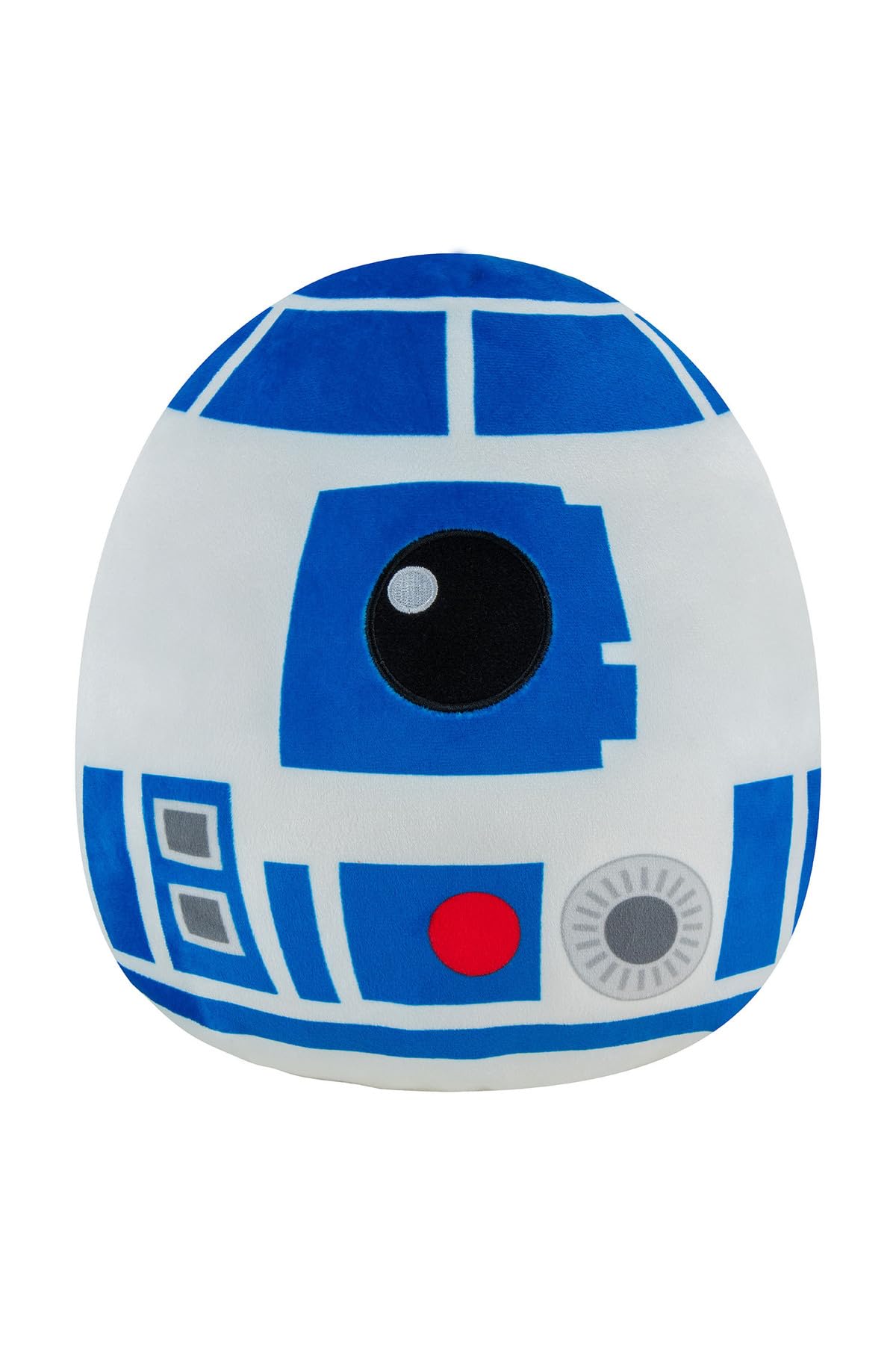 Squishmallows Star Wars R2-D2 Plush - Add R2-D2 to your Squad, Ultrasoft Stuffed Animal Plush Toy, Official Kellytoy Plush,White and Blue,10inch