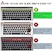 VFENG Premium Ultra Thin Keyboard Cover for 2016-2019 MacBook Pro Without Touch Bar 13 Inch (Model: A1708) and 2015-2017 MacBook 12 Inch (Model Number: A1534), US Version