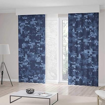 Amazon Com Yoliyana Small Window Blackout Curtains Camo