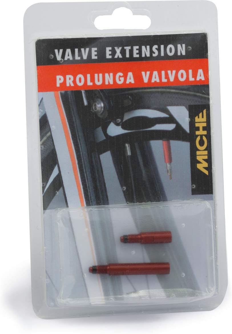 MICHE Valve Extenders, Red, 70mm Pair - Image 5