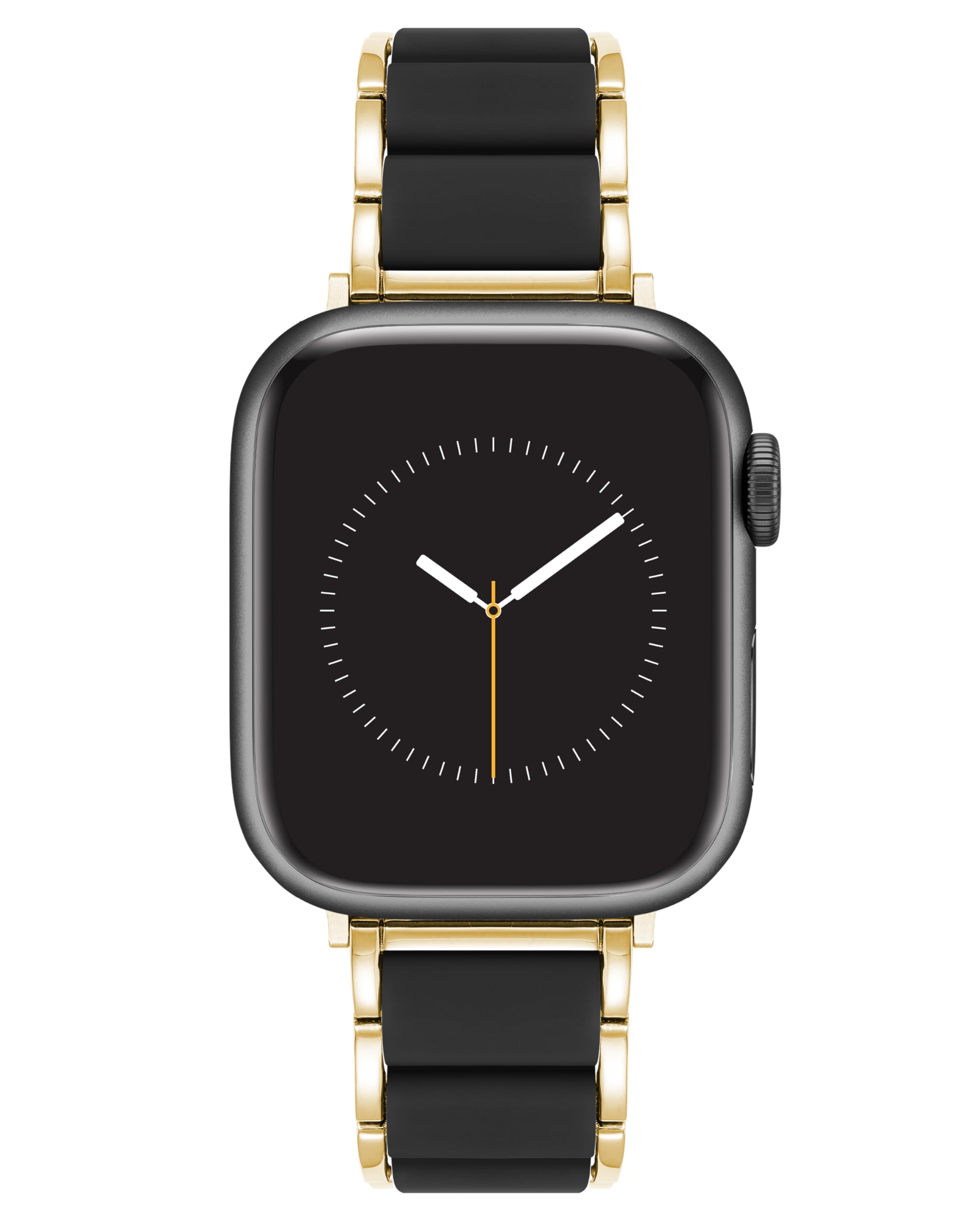 Photo 1 of Anne Klein Silicone Fashion Bracelet for Apple Watch, Secure, Adjustable, Apple Watch Replacement Band, Fits Most Wrists