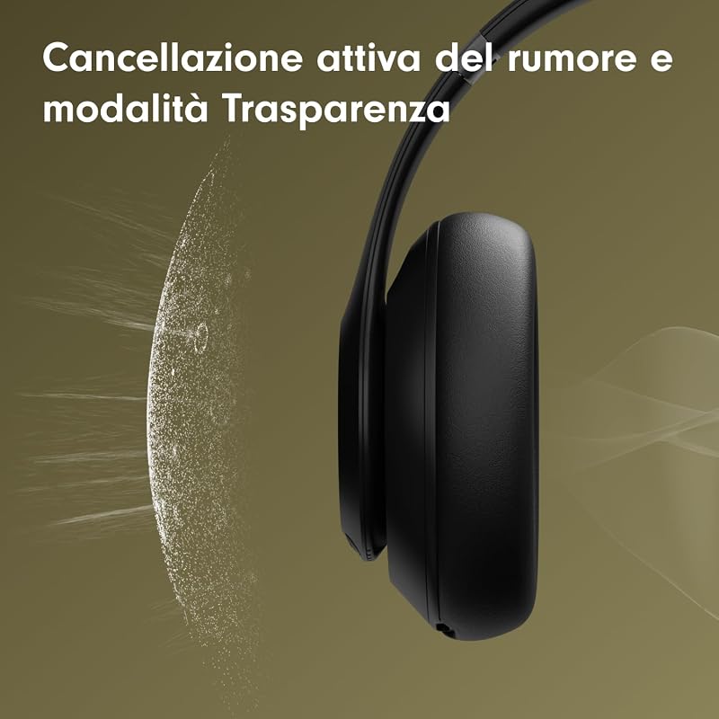 Studio Pro - Cuffie Bluetooth wireless con cancellazione del rumore - Audio spaziale personalizzato, audio lossless USB-C, compatibilità con Apple e Android - Nero