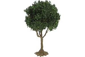 BUTIFULSIC Miniature Trees Model for Crafts Small Fake Trees 15Cm Spring Green Suitable for Train Scenery and