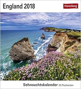 England Kalender 2018 Sehnsuchtskalender 53 Postkarten Amazon De Bucher