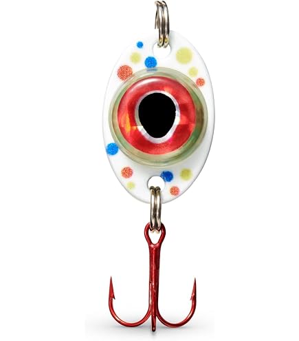Dirty Bomb Silver Spoon (1/4 oz, Blinking Blue LED) : Sports & Outdoors