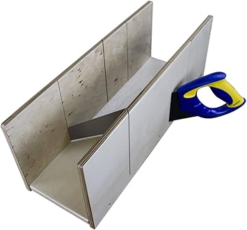 Marbet Design - Caja para ingletes y serrucho: Amazon.es: Bricolaje y herramientas