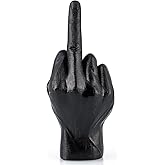MOLIGOU Hand Gesture Desk Statues, Finger Sculpture Decor, Hand Statue Decor for Living Room, Shelf