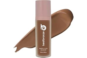 B BESTBRONZE Best Bronze Bombshell Body Makeup - Tattoo Cover Up Makeup & Body Foundation Waterproof - Tattoo Concealer Waterproof for Scars, Varicose Veins Cover Up & Leg Foundation (NC52 Deep Golden)