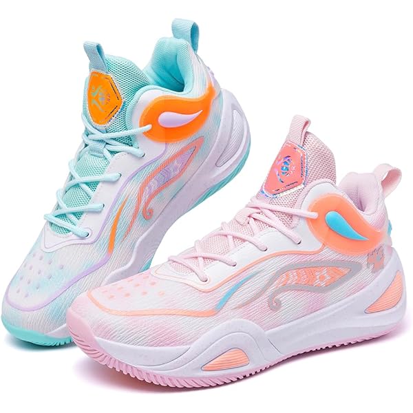 Breathable Basketball Shoes For Men & Women - Mesh Volleyball Sneakers With Non-Slip Rubber Sole