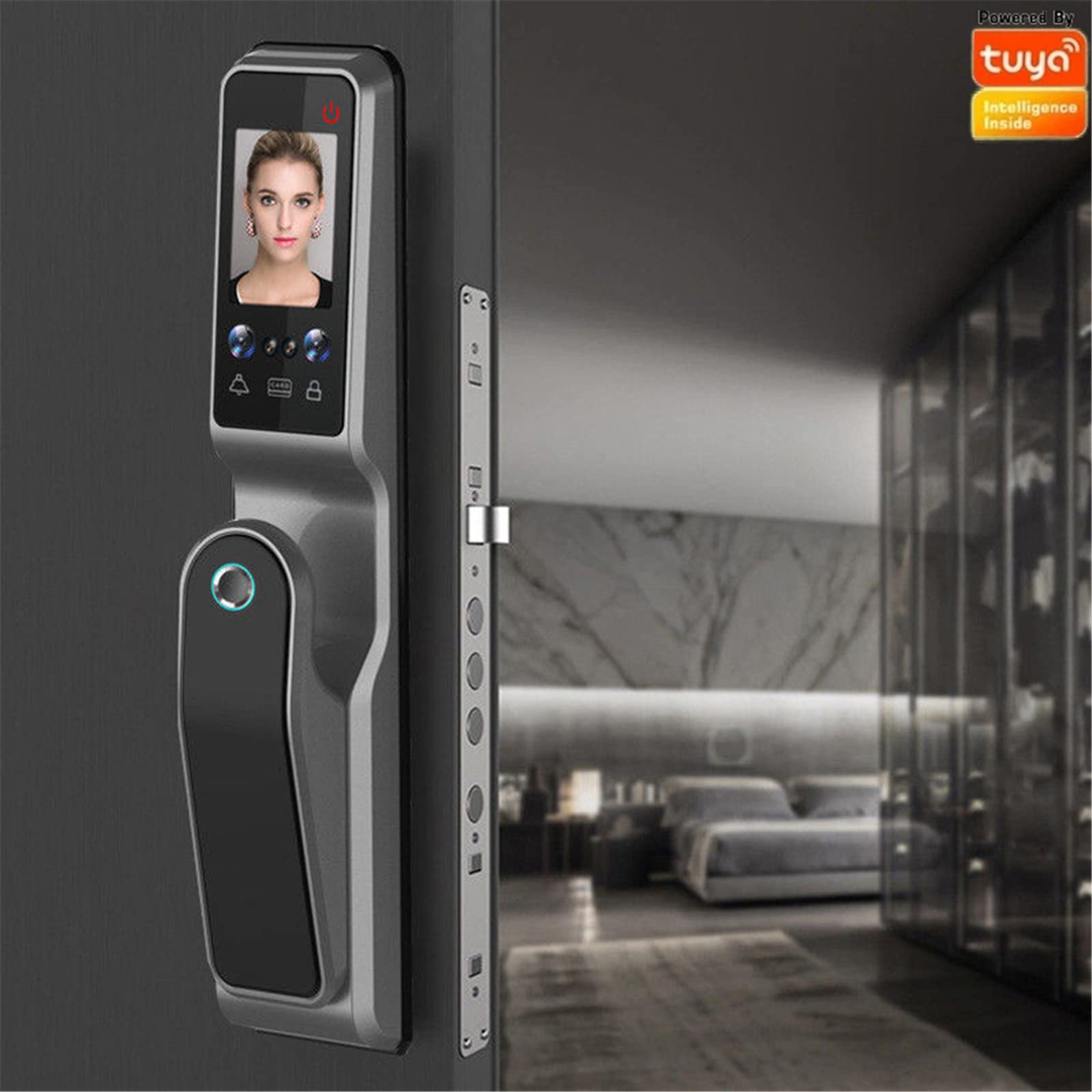 Mua Smart Lock Door 3D Infrared Face Recognition TUYA WiFi Lock ...