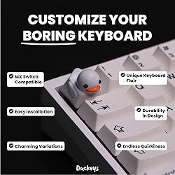 Duckeys Duck Keycap - ABS PVC Keycap Replacement