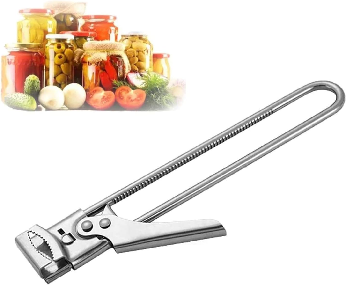 KKJL Master Opener Adjustable Jar & Bottle Opener,Multifunctional Manual Stainless