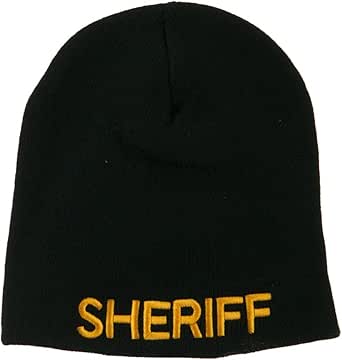 Sheriff beanie hat Clearance