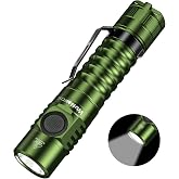 Wurkkos FC11C Led Flashlight Rechargeable High Lumen 1200 | 90 High CRI Small Flashlight, Super Bright EDC Flashlight IP68 Waterproof, 155Meters, Magnetic Flash Light for Home (5000K)