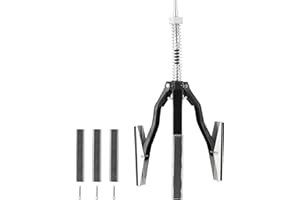 NYXOVA Engine Cylinder Hone Adjustable Deglazer Set for Grinding Holes from 2" to 7" in Diameter, Adjustable Brake Piston Honing Tools with Extra 3-Piece 4" Long Stones 220 Grit (4")