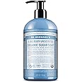 Dr. Bronner’s - Organic Sugar Soap (Baby Unscented, 12 Ounce) - Made with Organic Oils, Sugar and Shikakai Powder, 4-in-1 Use: Hands, Body, Face and Hair, Moisturizes and Nourishes, No Added Fragrance