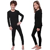 Ultra Dry Thermal Underwear For Kids Long Johns Fleece Lined Leggings And Shirt Boy And Girl Unisex Underwear Base Layer